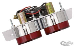 GZP Dual Custom taillight w/brkt E-ap (DE)