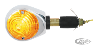 GZP Chrome Ox-Eye turn signal with E-len (DE)