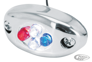 GZP Mini marker light RED/WHITE/BLUE LED (DE)