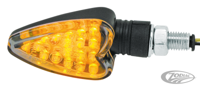 GZP Black heart LED turn signal E-approv (DE)