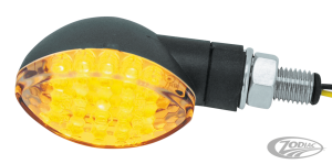 GZP Blk LED turn signals clear lens E-ap