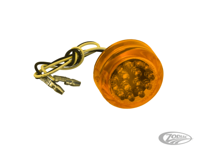 GZP Mini round marker clear LED amber le (DE)