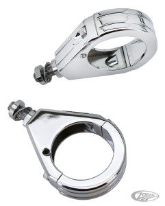 GZP Chr 49mm grooved turnsignal clamps