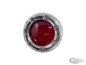 GZP Chr Duo led red lens deuce light