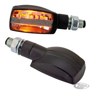 GZP Ebony turnsignals smoke lens pair