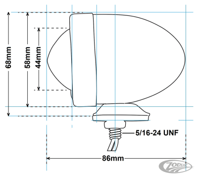 GZP 10pck Bulb 12V21/6CP BAY15D