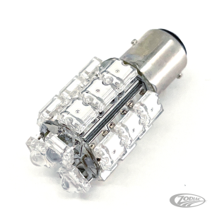 GZP DUAL 360DEGR 18LED BULB AMBER BAY15D