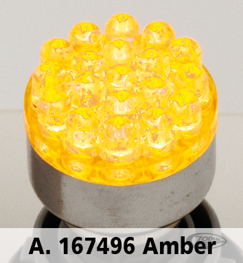 GZP SINGLE CLUSTER 19 X LED BULB AMBER B (DE)