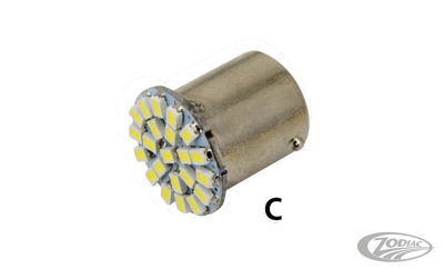 GZP Synapse 22LED Amber 1156 single bulb (DE)