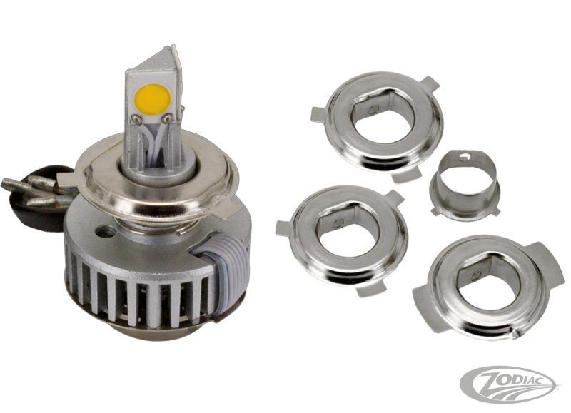 GZP Synapse Yellow LED H4 bulb w/bullet (DE)