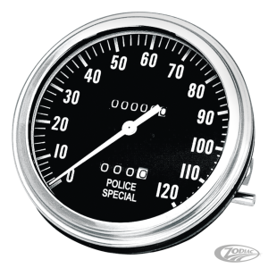 GZP Police Special speedo 1:1 MPH (DE)