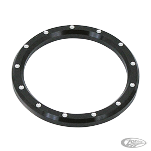 GZP Blck&Silver Dimple billet bezels 3-5 (DE)