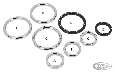 GZP Chr Smooth billet instr bezel 2" (DE)