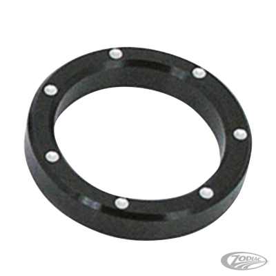 GZP Blck&Silver Dimple billet bezels (DE)