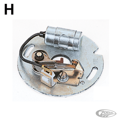 GZP Base plate with points/condensor (DE)