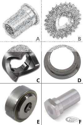 GZP Retaining & Spring assy 34.5mm #4038 (DE)