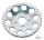 GZP Sprocket FXR rear 46T. zinc plated
