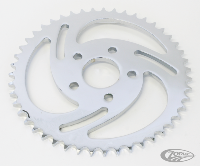 GZP Chrome Swirled sprocket 47T XL82-85