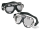 GZP Contoured lens goggles with black fr (DE)