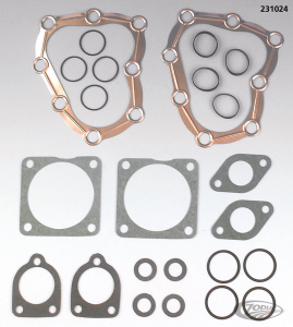 JAMES Top end gasket set 45CI40-73 (DE)