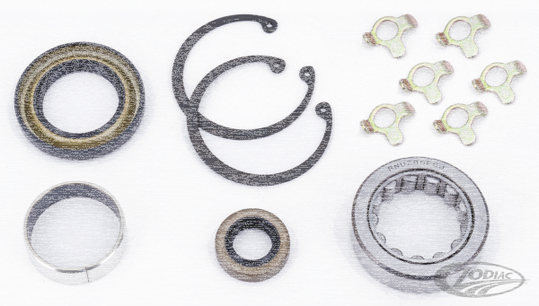GZP Seal, bearing, bushing and lock tab (DE)