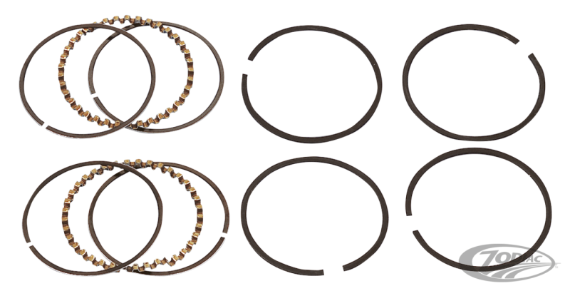 Ring set 2Cyl XL86-03 BT84-99 +.030 Cast (DE)