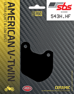 SBS HF Brake Pads XL77-up