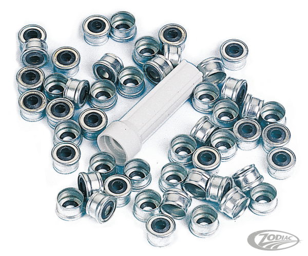 50pck IN Valve stem seal XL57-85 +Driver (DE)