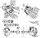 R/Crankcase bearing race +005 58-99 (DE)