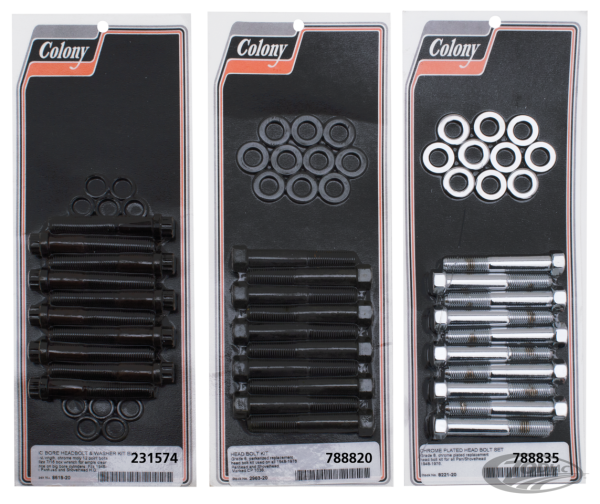 Big Bore headbolt kit blk BT48-84 (DE)
