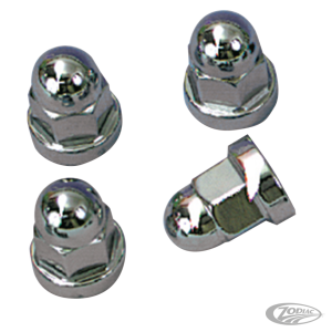 Cylinder base nuts acorn chrome BT78-84