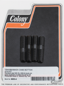 4pck Transm. stud kit std 3/8-16x3/8-24 (DE)