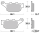 SBS Rear Sinter brake pads XB9R+S/12R