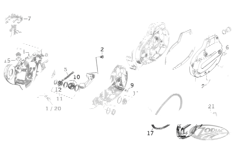 L/H Crankcase bearing XL52-76 #24729-52 (DE)