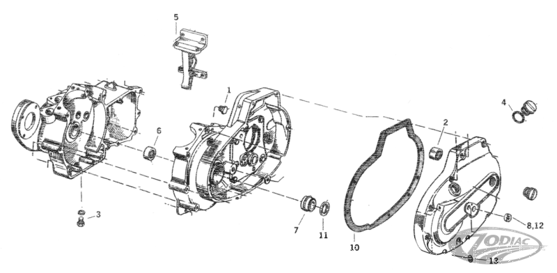 Pinion bearing XL77-85 w/o inner race (DE)