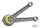 Connecting rod assy w/pin XL81-85