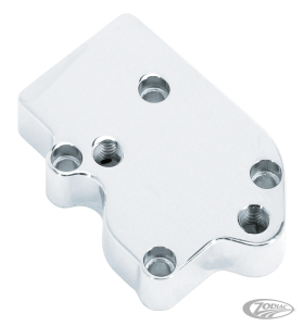 Chrome oil pump cover BT73-82 belt-drive (DE)