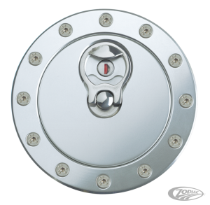 Aero 500 gas cap w/lock & 12 hole flange (DE)