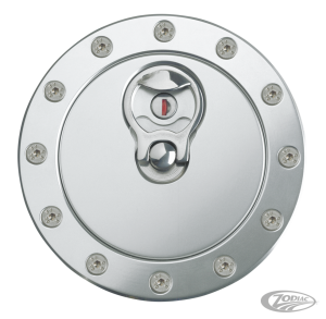 Aero 500 gas cap w/lock & 12 hole flange (DE)