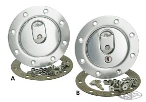 Aero 400 gas cap w/lock N/V (DE)