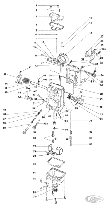 Mikuni main jet #180 (DE)