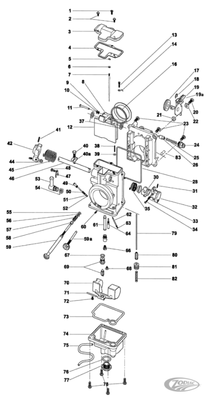 Mikuni main jet #170 (DE)