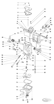Mikuni main jet #170 (DE)
