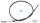 Clutch cable FLH/T79-82 FXR82 Std. L=55" (DE)