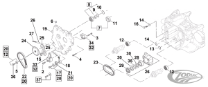 Camshaft Ball Bearing TC99-06 (DE)