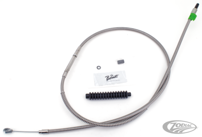 Clutch cable ClearCoated FXD06up L=67" (DE)