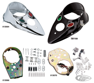 COLONY Panel switch knob kit, chrome (DE)