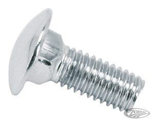 5pck Carriage bolt chrome 3/8-16x1 (DE)