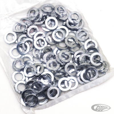 100pck Chrome lock washer 3/8 (DE)