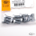 10pck Chrome hex head screws 3/8-16x3/4 (DE)
